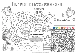 Colorazione gratuita Zucca Thanksgiving Tacchino Autunno Colorare per numeri Attività per Bambini Punti da unire Cerca e trova Animali da fattoria Labirinto Festa del Raccolto Tovaglietta da stampare Unisci i Numeri
