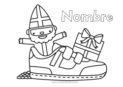 Dibujo libre Regalos Zapato San Nicolás