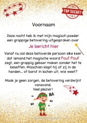 Gratis kleurplaat Kerstelf Kerstelf Opdracht Brieven van ondeugende elfjes Stoute Kerstelf Ideeën Goocheltruc
