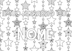 Disegno gratuito Natale Decorazioni di Natale Ghirlanda di Natale Nome decorato Stelle Forme geometriche Sfondo decorativo