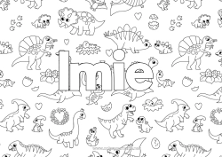 Rysunek za darmo Dinozaury Zwierzę Nazwisko odznaczone Diplodok Triceratops Tło dekoracyjne