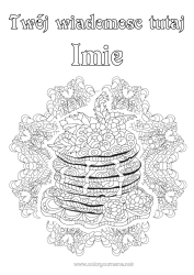 Kolorowanka za darmo Święto Naleśników Naleśniki Zentangle