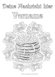 Kostenlose Malvorlage Lichtmess Crêpes Zentangle