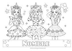 Dibujo libre Chica Amigo