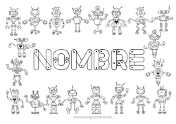 Colorear gratis Robot