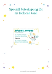 Gratis teckning Mjölktand Tandfé Tandféens brev Gud