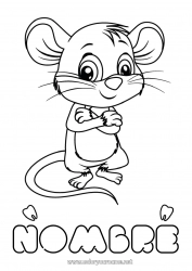 Dibujo libre Diente de leche Ratoncito Pérez