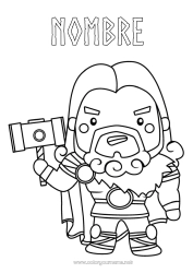 Dibujo libre Vikingo Historia Mitología Nórdica Dios