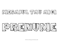 Desen liber de colorat Nume decorat Istorie Preistorie Piatră