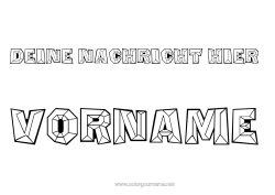 Kostenlose Malvorlage Dekorierter Name Geschichte Vorgeschichte Stein