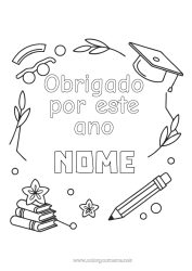 Desenho grátis Professora/Professor Babá Treinador Obrigado Competições e Prêmios Profissões de educação