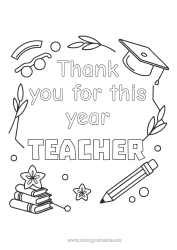 Free colouring Mistress/Master Nanny Coach, trainer Thank you. Competitions and awards Education professions
