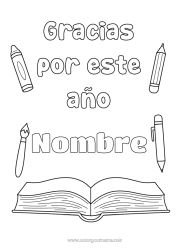 Niño página para colorear Maestra, Maestro Niñera Libro Lectura Entrenador Gracias Competitions and Rewards Profesiones de la Educación