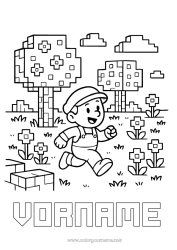 Kostenlose Zeichnung Pixel-Art Videospiel