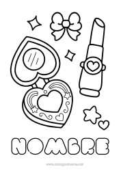 Dibujo libre Dibujos fáciles para colorear Maquillaje Pintalabios