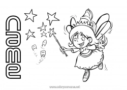 Free coloring Milk tooth Tooth fairy Tooth Fairy