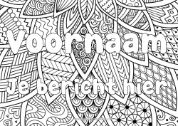 Gratis tekening Bladeren Gedecoreerde naam Complex Kleurplaten Zentangle Decoratieve achtergrond