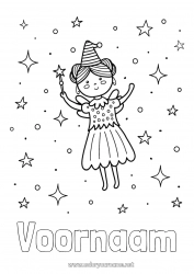 Gratis tekening Melktand Tandmuis Tandenfee