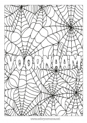 Gratis tekening Spin Halloween Insecten