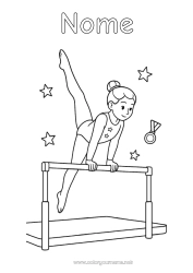 Desenho grátis Esporte Gymnastique Sports artistiques