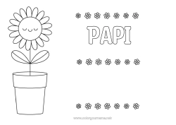 Coloriage enfant Fleurs Tournesol Coloriages faciles