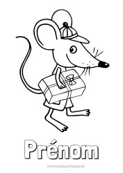 Dessin gratuit Cadeaux Dent de lait Petite Souris Animal