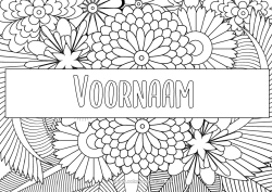 Gratis tekening Bloemen Madeliefje Zentangle Etiket Decoratieve achtergrond Schrijfkaften