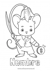 Dibujo libre Diente de leche Ratoncito Pérez