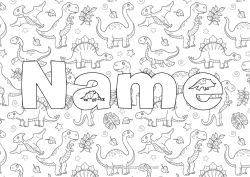 Free drawing Dinosaurs Animal Tyrannosaurus Triceratops Stegosaurus Decorative background