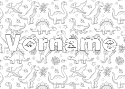 Kostenlose Zeichnung Dinosaurier Tier Tyrannosaurus Triceratops Stegosaurus Dekorativer Hintergrund