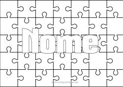 Desenho para personalizar Jogos e brinquedos Quebra-cabeças Fundo decorativo