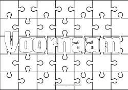 Gratis kleurplaat Spellen en speelgoed Puzzels Decoratieve achtergrond