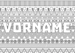 Kostenlose Malvorlage Mexiko Zentangle Afrika Geometrische Formen Dekorativer Hintergrund