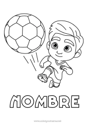 Dibujo libre Fútbol Balón de fútbol Sport Chico Deportes en equipo Jugador de fútbol