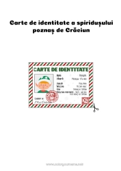 Pagină de colorat personalizată Moșneguții de Crăciun