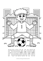 Gratis farvelægning Fodbold Fodbold Sport Holdidræt Fodboldspiller fodboldspillerinde Målmand