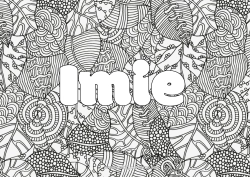 Kolorowanka do personalizacji Jesień Liście Zentangle Tło dekoracyjne Martwe liście