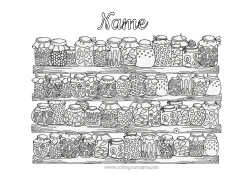 Free coloring Complex coloring pages Jam
