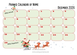 Free colouring Christmas Elves Calendars and planners.