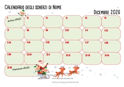 Colorare per personalizzare Elfo di Natale Calendari e pianificatori