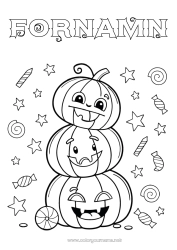 Gratis teckning Godis Pumpa Halloween Jack O'Lantern