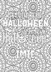Rysunek za darmo Kwiaty Halloween Mandala Złożone kolorowanki Tło dekoracyjne