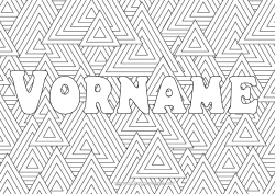 Kostenlose Malvorlage Winter Zentangle Tannenbaum Geometrische Formen Dekorativer Hintergrund Dreieck