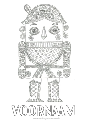 Kleurplaat aanpassen Doodle Complex Kleurplaten Spellen en speelgoed Notenkraker