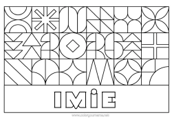 Rysunek za darmo Formy geometryczne 2026