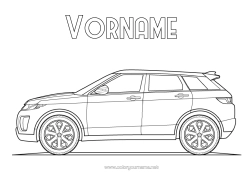 Kostenlose Zeichnung Auto Autos, Vans und Wohnmobile Realistisch