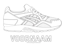 Gratis tekening Schoen Realistisch