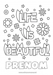 Coloriage gratuit Positif