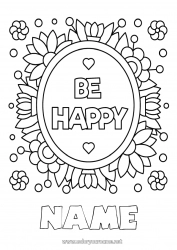 Free coloring Positive