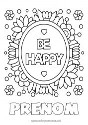 Coloriage gratuit Positif